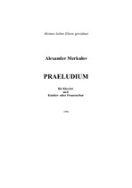 Prelude for piano and choir
